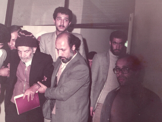 استاد شهریار در دانشگاه تبریز